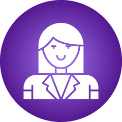 Nurse icon single vector illustration