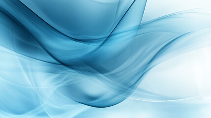 Abstract flowing blue wave background for corporate presentations, technology websites, business brochures, and professional digital designs