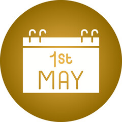 Calendar icon single vector illustration