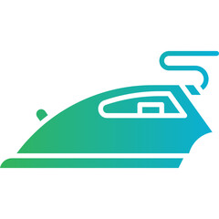 Ironing icon single vector illustration