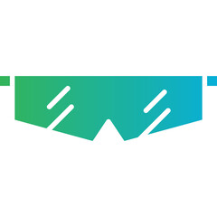 Safety Glasses icon single vector illustration