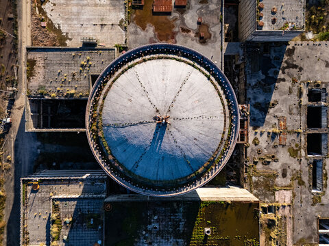 Abandoned Nuclear facility Lemoniz, Basque Country, Euskadi