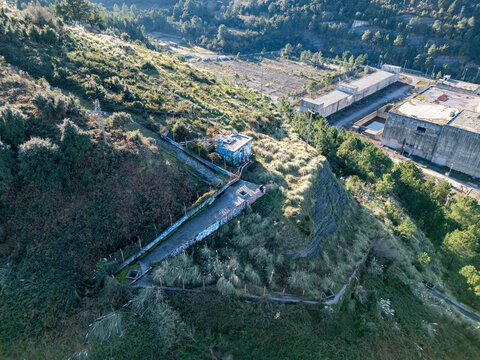 Abandoned Nuclear facility Lemoniz, Basque Country, Euskadi