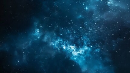 Captivating cosmic panorama showcasing a dazzling array of stars in the vast night sky, highlighting a stunning galaxy in the depths of outer space