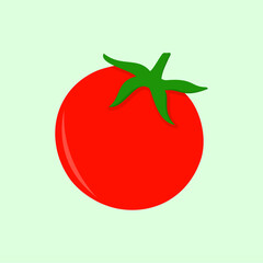 Vector illustration of fresh red tomatoes