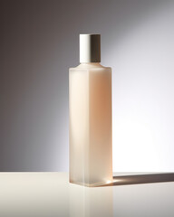 Frosted Glass Perfume Bottle Mockup - Minimalism