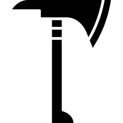 Axe icon single vector illustration