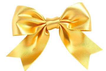 Golden bow , cut out , transparent , Background