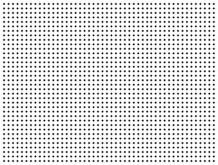 Seamless grid pattern: subtle halftone design featuring repeated small hatch crosses and tiny elements. Abstract geometric texture with faded black and white rectangle prints. Vector illustration.