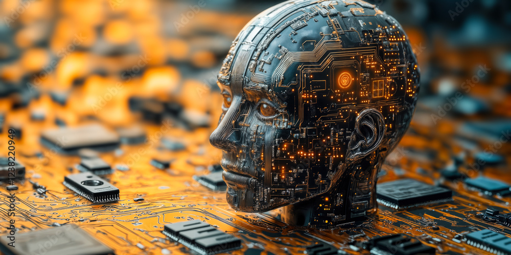 Poster advanced machine learning integration in coding tools reflecting ai expansion