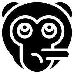 Vector Icon Liar, Monkey, Animal, Wildlife, Pet