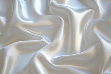 Obraz premium Glossy gray pearl paper texture featuring wavy patterns with a cream-like surface and gentle gradient, perfect for elegant and refined design projects