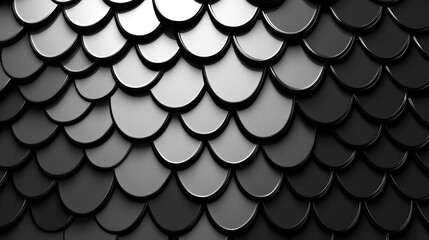 Abstract grayscale scales texture background