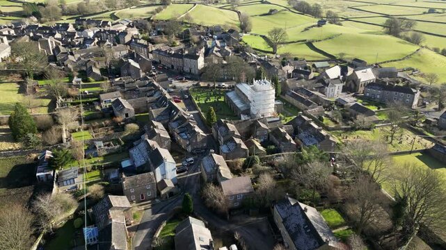 Askrigg yorkshire ,Askrigg is a small village and civil parish in Wensleydale in the Yorkshire Dales National Park. It was formerly a part of the Richmondshire district of North Yorkshire, England. 