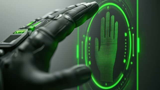 Hand holding a green laser pointer, illuminating presentations and astronomy