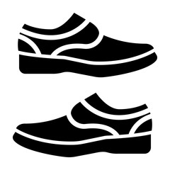 Boot Glyph Icon Design