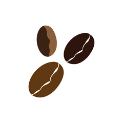 coffee bean icon vector