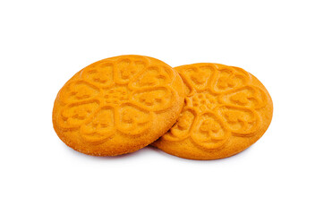 Delicious golden cookies with intricate floral designs perfect for any occasion