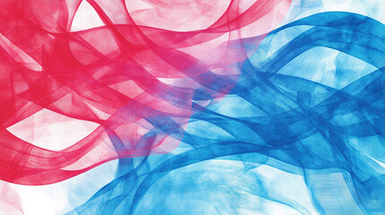 Bold Red and Blue Color Blend Wallpaper for Creative Digital Art Projects