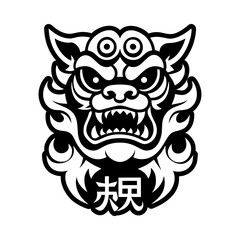 Shisha mask symbol icon in filled style