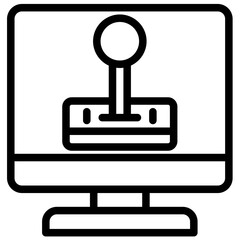 Fototapeta premium Video Game Icon