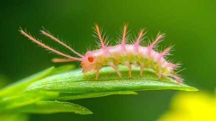 Stunning closeup, exploring the intricate details of a colorful insect in its natural habitat
