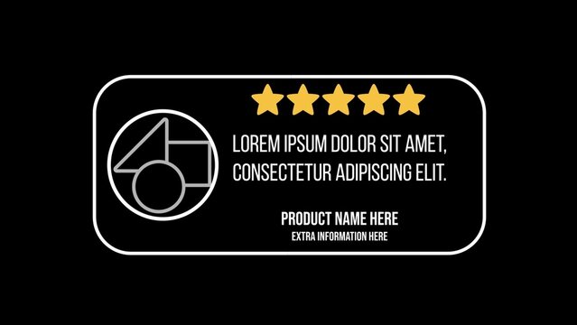 Product Testimonial Customer Review