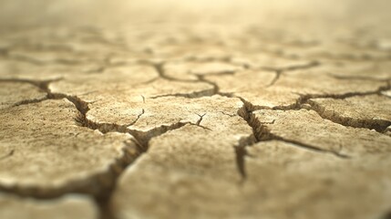 Obraz premium Closeup, cracked surface texture abstract patterns and detailed view of damaged material