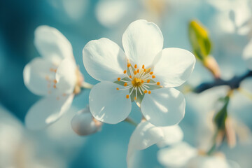 Close up of a flower blooming