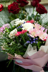 Romantic Valentine's Day Decorations with Heart Balloons and Plush Teddy Bears