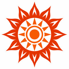 abstract mandala design