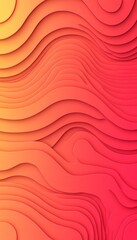 Fototapeta premium Abstract Wave Texture, Delicate Gentle Light Coral And Pink Pastel Seamless Pattern Background