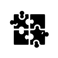 Interlocking Puzzle Pieces: Teamwork, Strategy, and Business Solutions. A visual concept representing collaboration, unity, and the achievement of goals through strategic planning and problem-solving.
