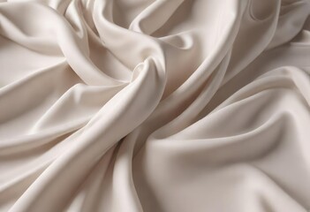 Obraz premium Soft, flowing fabric background with gentle waves, abstract, silky, serene, smooth