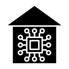 Smart Home Icon glyph icon