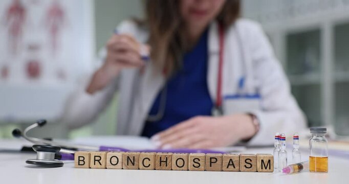 A healthcare professional is examining treatment options for bronchospasm to find the best care available