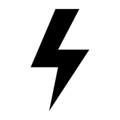 Bolt Glyph Icon Design
