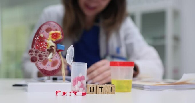 A qualified healthcare professional conducts a thorough examination of kidney health and urinary tract infections