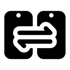 transfer icon for illustration