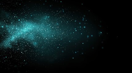 Obraz premium Digital Background Representing Virtual Reality with Sparkling Particles and Light Effects