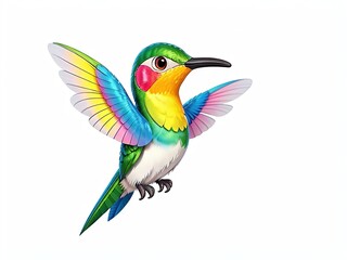 Obraz premium colorful bird of paradise