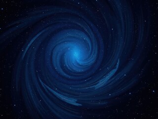 Obraz premium Swirling vortex of stars and gas in a dynamic starry night sky, interstellar medium, stellar nursery