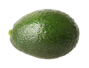 Hass avocado isolated, transparent PNG, PNG format, single
