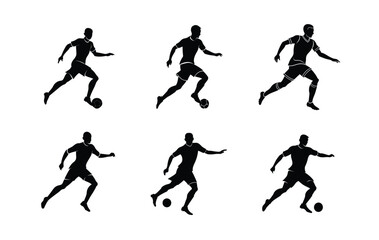 silhouettes of people playing with ball. Dynamic Basketball Players in Action Silhouettes