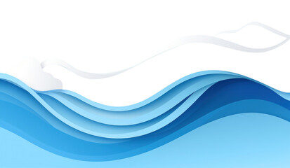 PNG Abstract blue sea backgrounds abstract wave.