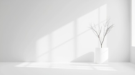Luminous Monochrome Glow, a radiant grayscale ambiance with gentle lighting, featuring a minimalist backdrop and an uncluttered, serene environment.