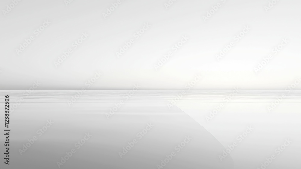Poster grayscale depth, a neutral gradient creating an infinite horizon, minimalist design, clean backdrop,
