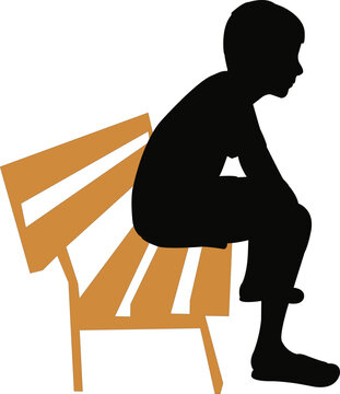 recommend clip art: a boy body silhouette vector