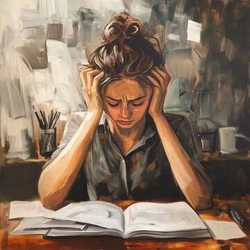 person reading a book