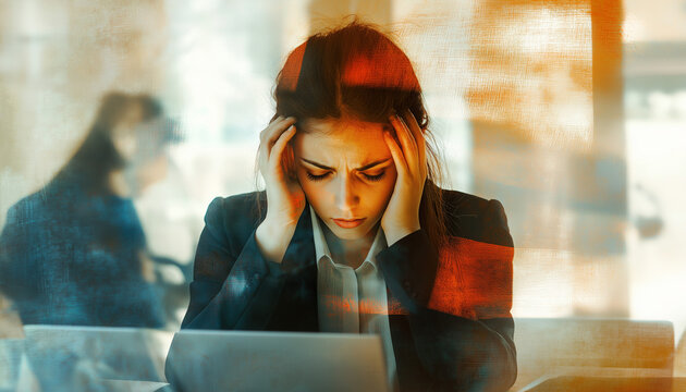 person in the office